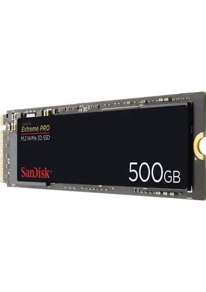 Sandisk Extreme Pro NVMe 500GB: Yüksek Hız ve Güvenilir Performans SSD