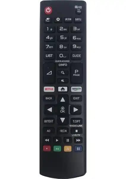 Satürk LG LCD Kumanda LG530: LG Televizyonlar İçin Dayanıklı ve Uyumluluk Garantili Kumanda