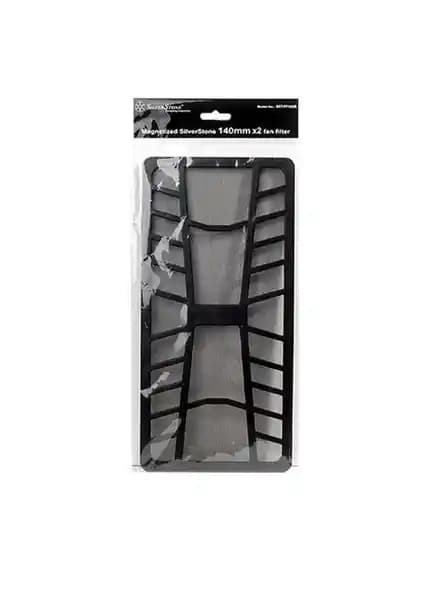 SilverStone 2x14cm Mıknatıslı Fan Filtresi SST-FF142B Bilgisayar Kasası Toz Koruyucu