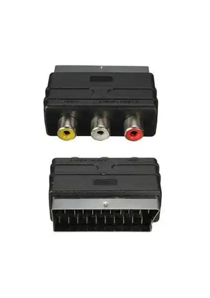 Swat 3RCA to Scart Adaptör: Eski ve Yeni Cihazlar İçin Çok Yönlü Ses ve Video Çözümü