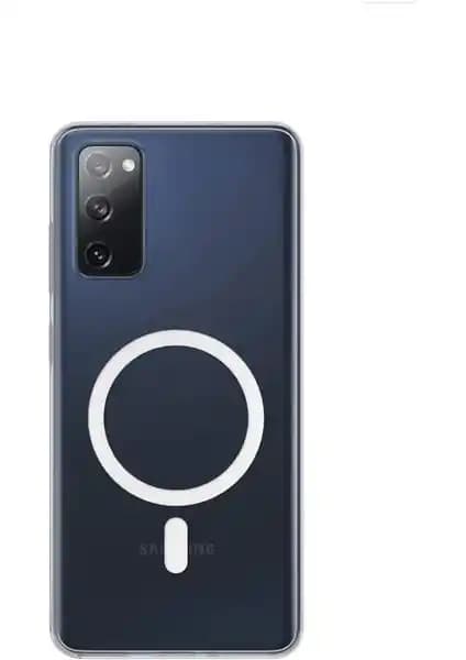Teknomoda Samsung Galaxy S20 Fe Kılıf: Şeffaf, Manyetik ve Kablosuz Şarj Uyumlu İnce Kapak