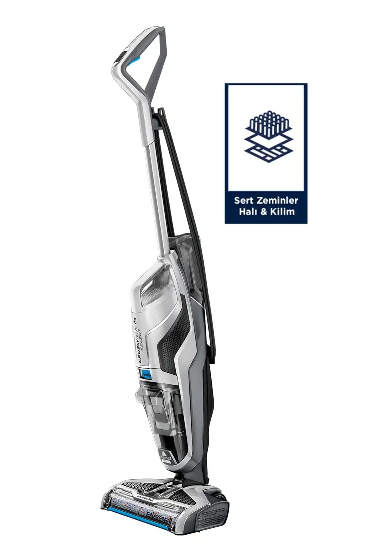 Bissell Crosswave C3 Select: Çok Fonksiyonlu Güçlü Ev Temizlik Cihazı
