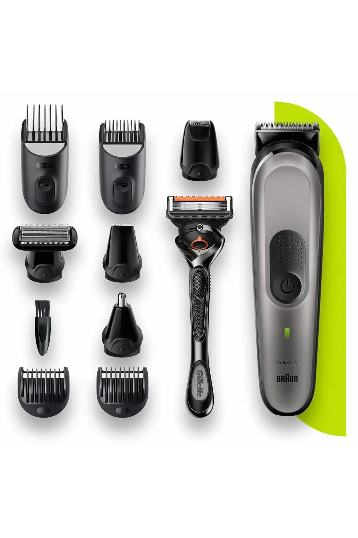 Braun MGK 7320 ile Braun Series 7 Mgk7420 Erkek Bakım Kitleri Karşılaştırması