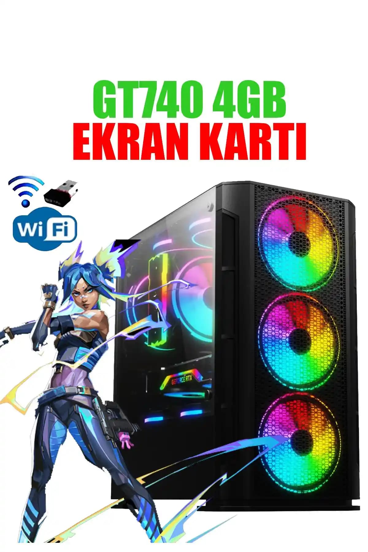 DMC 171x GTA 5 İçin Güçlü ve Stabil Masaüstü Bilgisayar Özellikleri ve Performansı