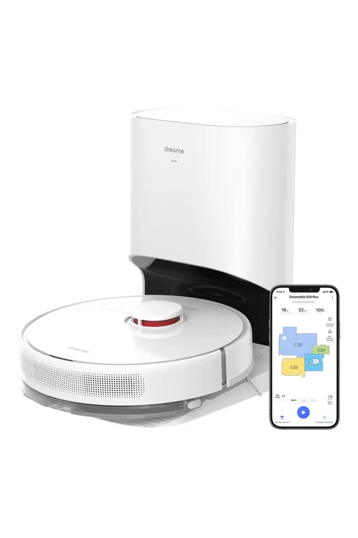 Dreame D10 Plus ve Şımart Teknoloji Katya T Robot Süpürgeler Karşılaştırması