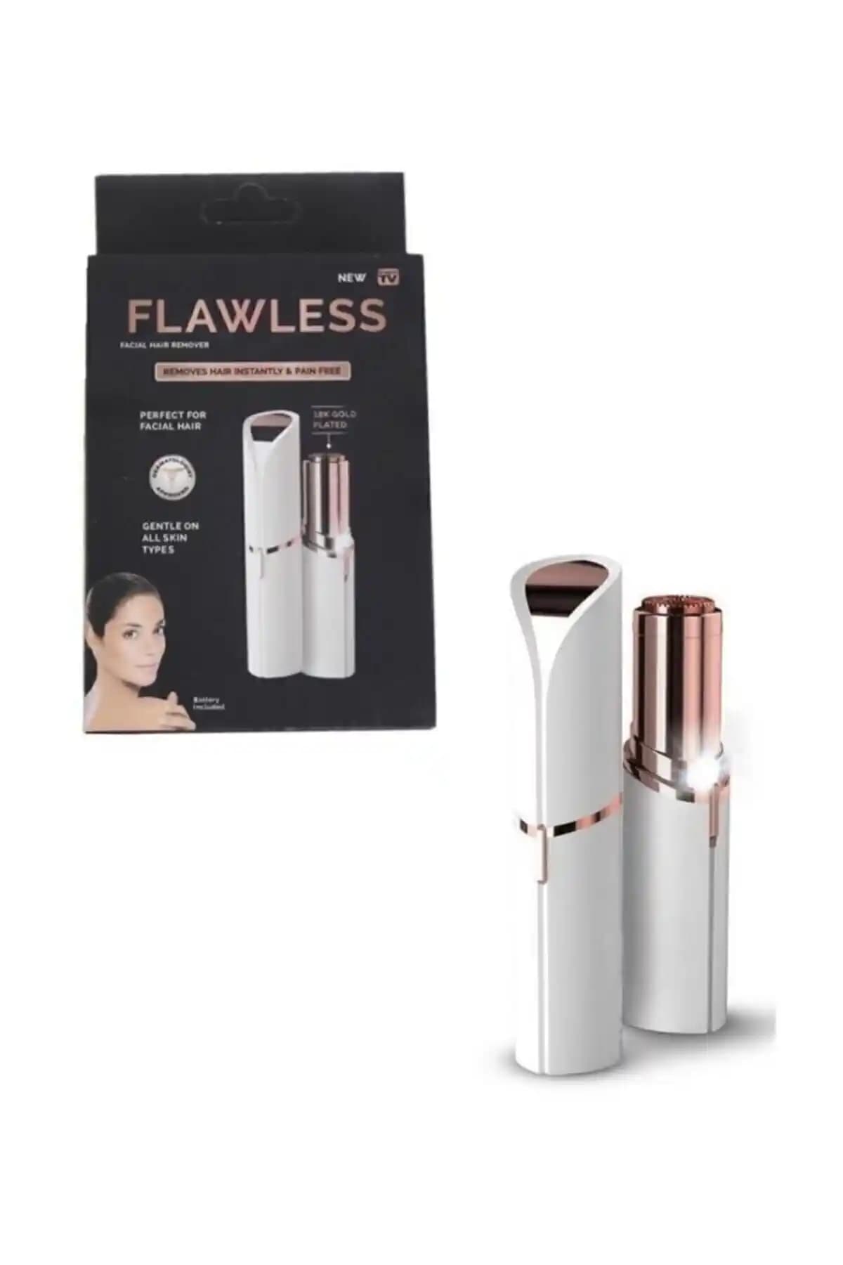 Flawless Kaş Bıyık Tüy Epilasyon Aleti Yüz Tüy Temizleyici Güvenli ve Pratik Kullanım