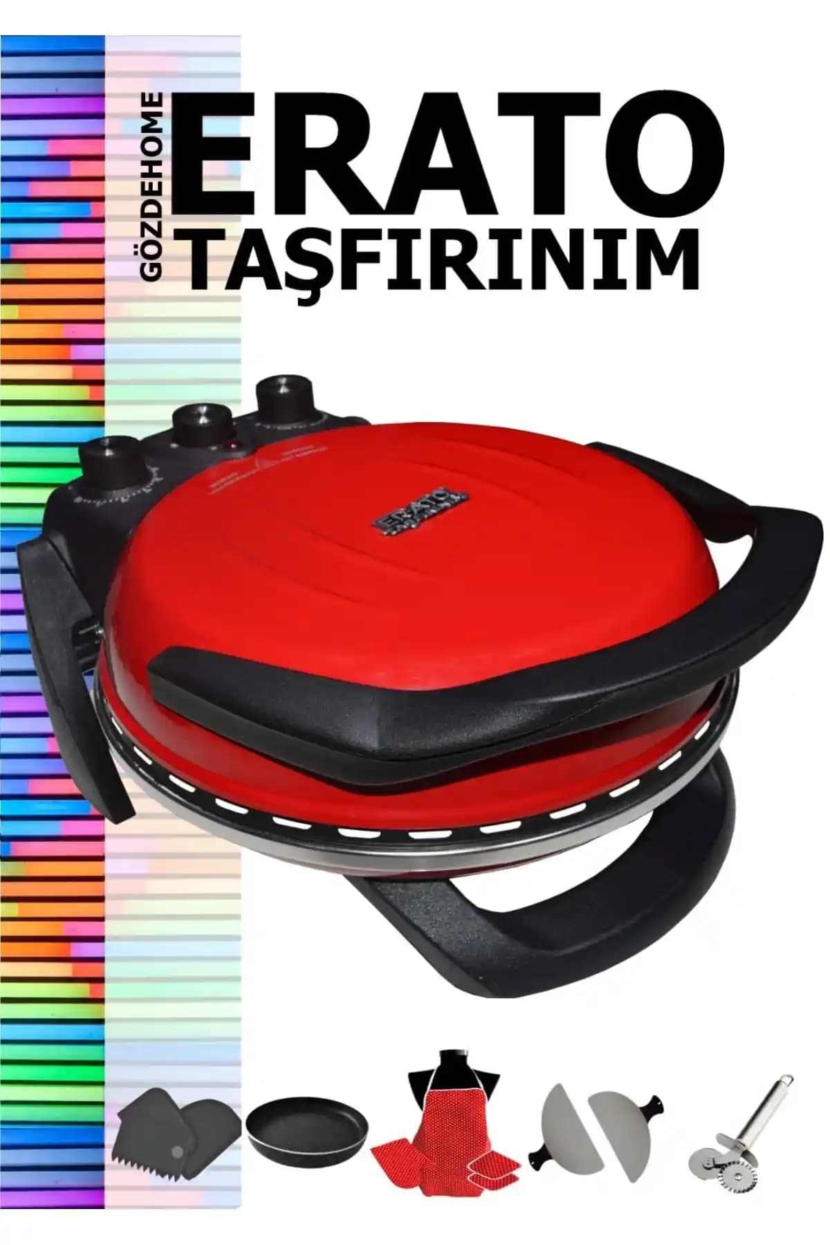 Gözdehome Kırmızı Erato Taşfırınım Pizza Makinesi Özellikleri ve Kullanım İpuçları