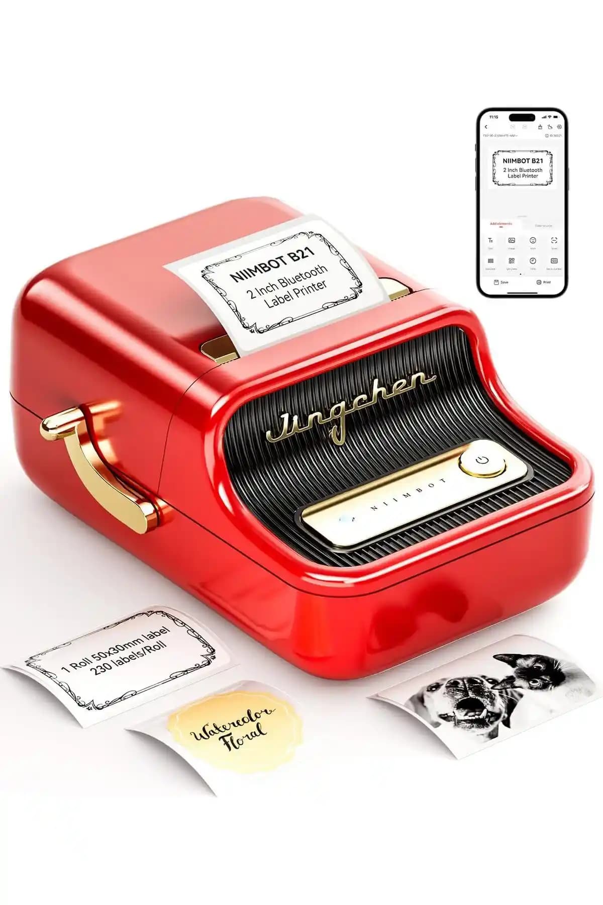 NiiMbot B21 Etiket Makinesi: Kablosuz ve Pratik Çözüm ile Etiketleme İşlemlerini Kolaylaştırın