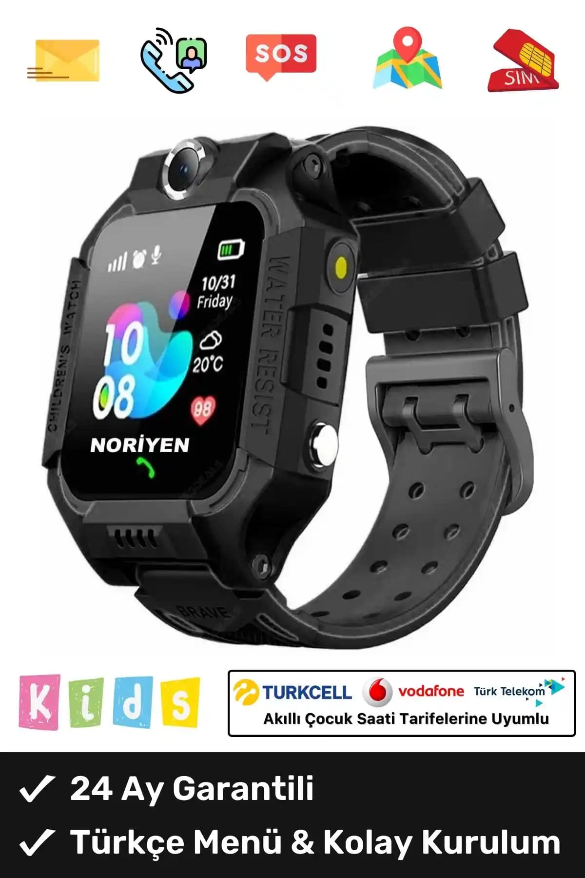 Noriyen ve Onkatech X23 Akıllı Çocuk Saatleri Karşılaştırması ve Özellikleri