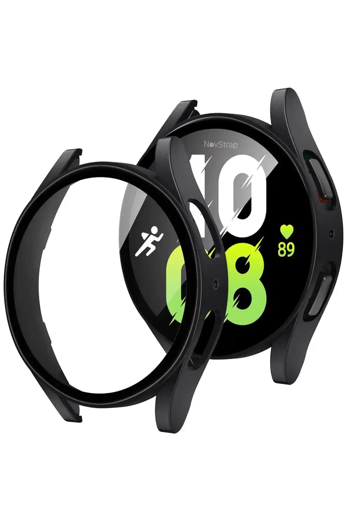 NovStrap Samsung Galaxy Watch 4 ve 5 44mm Uyumlu Ekran Koruyucu ve Kasa Kılıfı İncelemesi