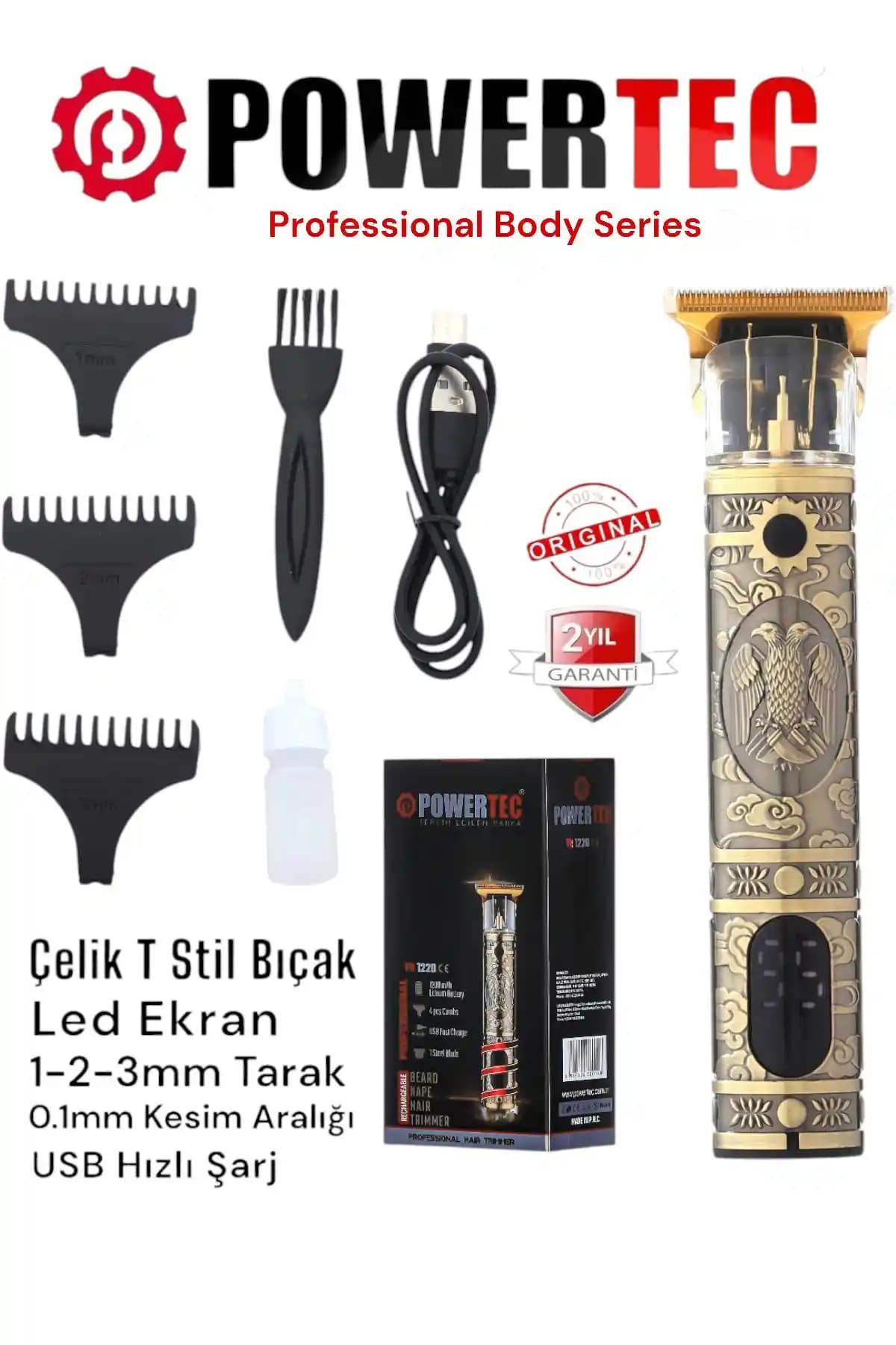 Powertec TR-1220 ve TR-1818 Tıraş Makineleri Karşılaştırması ve Özellikleri