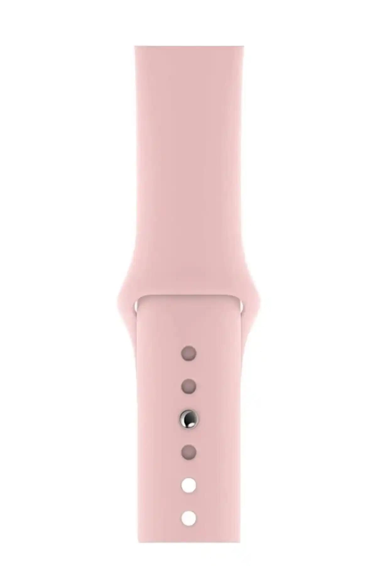 W Wopiece Apple Watch Uyumlu Silikon Kayış 42-45mm Renkli ve Şık Tasarım