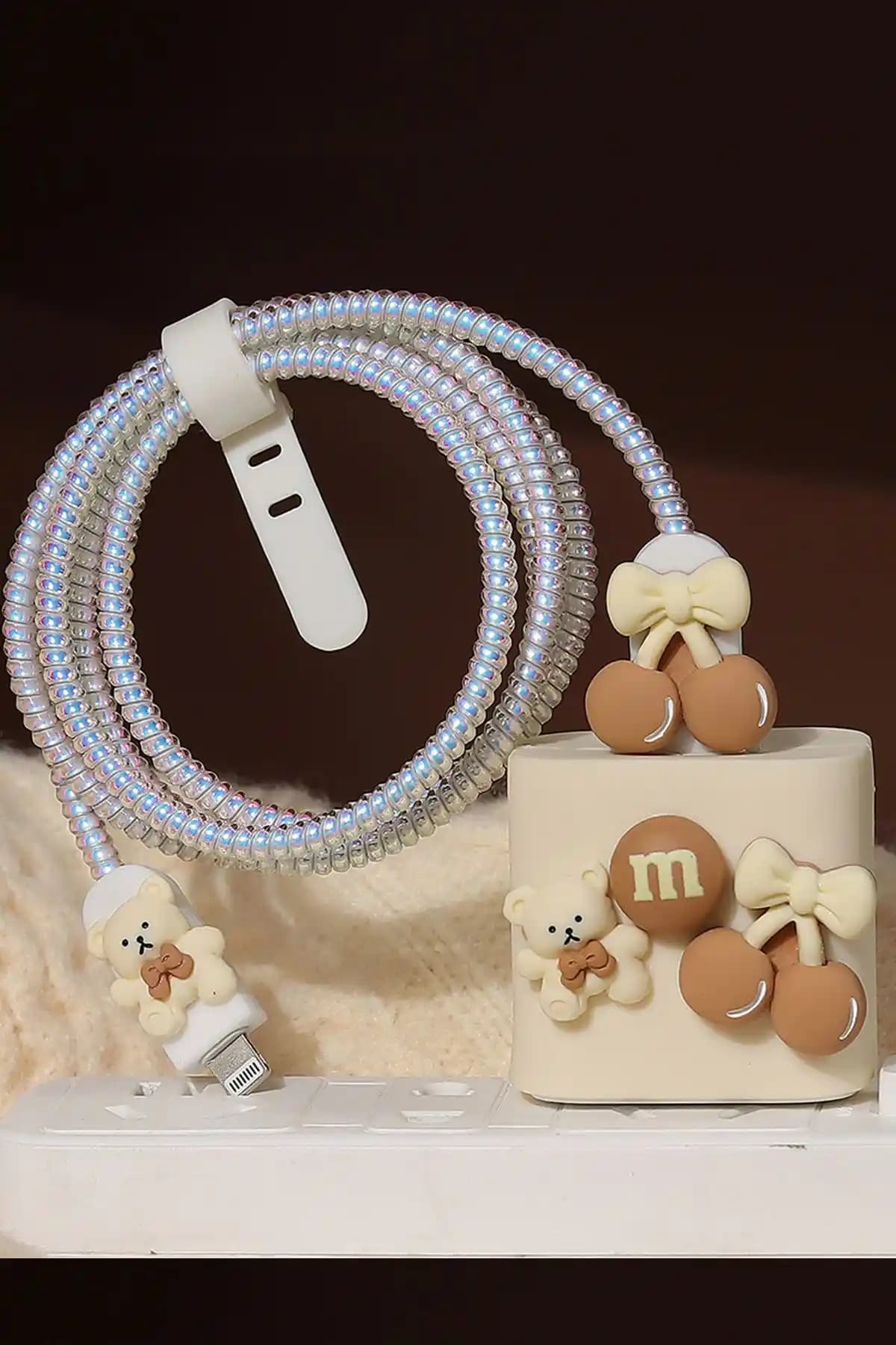 WANNA PROTECT Samsung 25W Uyumlu Sevimli Şarj Başlığı ve Kablo Koruyucu Seti İncelemesi