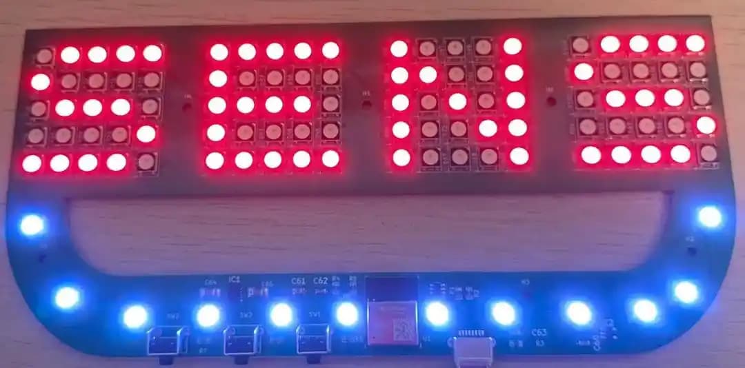 4 Harfli 5x5 LED Matrislerin Tasarımı, Üretimi ve Programlama Süreci