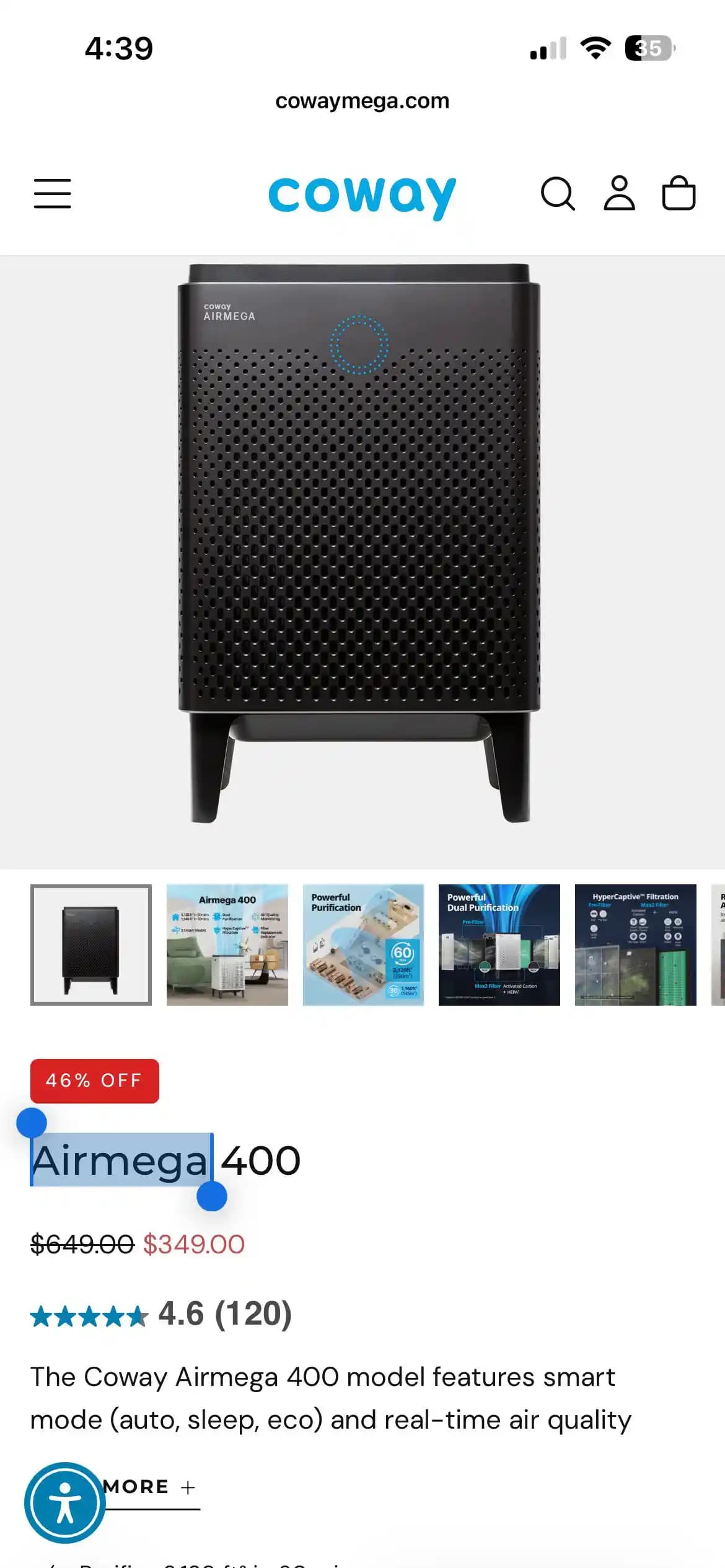 Coway Airmega 400 Hava Temizleyici: Apartmanlarda Performans ve Uygunluk Analizi