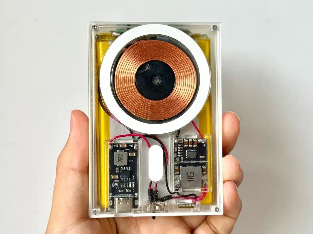 Tek Hücreli Li-Po Pil ve Boost Dönüştürücü ile İnce Kablosuz Powerbank Tasarımı ve Güç Yönetimi