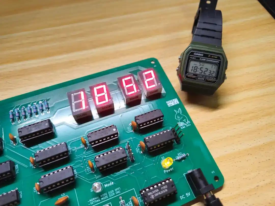 TTL Tabanlı PCB Saat Tasarımı ve Elektronik Öğrenme Sürecinin Temel Adımları