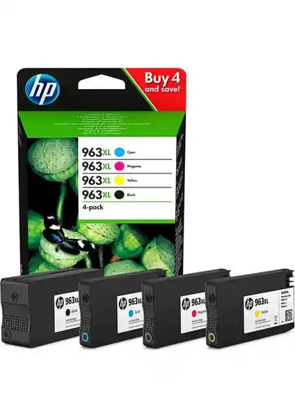 HP 963XL Renkli Kartuş Seti ve Mavi Mürekkep Kartuşu Karşılaştırması