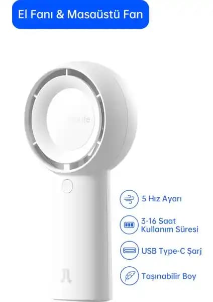 Jisulife Life5 Plus ve Xenon Smart X6101 Taşınabilir Fan Karşılaştırması