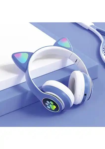 Kalavika LED Işıklı Kedi Kulak Bluetooth Kulaklık ve Torima STN-28 Pembe Kulak Üstü Kulaklık Karşılaştırması