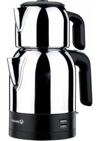 Korkmaz Demkolik InoxSiyah ve Schafer Teelike Elektrikli Çay Makinesi Karşılaştırması