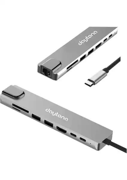 Daytona CF10 MacBook Uyumlu Çok Fonksiyonlu Type-C 4K HDMI Adaptörü Teknik Özellikler