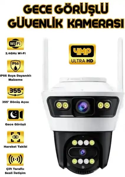 Enshall BLM56 4K Ultra HD Suya Dayanıklı Dış Mekan Güvenlik Kamerası Özellikleri ve Kullanım Alanları