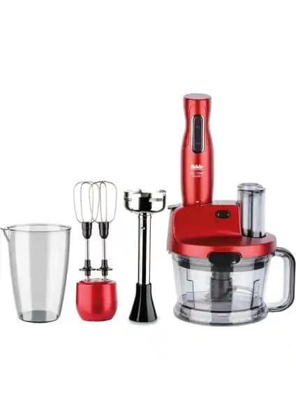 Fakir Mr Chef Quadro Blender Seti 1000W Güçlü ve Çok Fonksiyonlu Mutfak Aleti