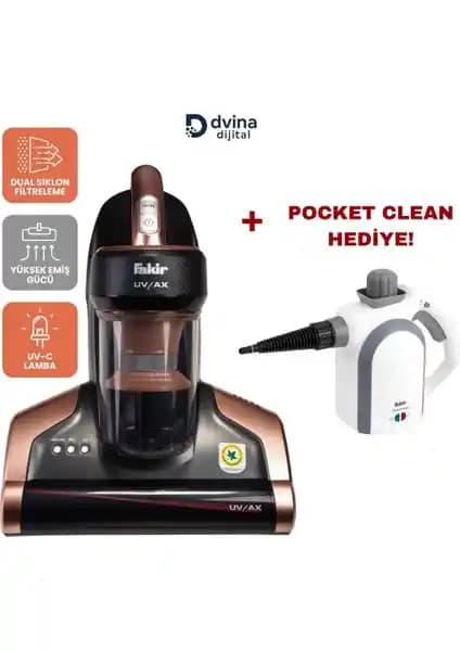 Fakir Uvax UV-C Işınlı Yatak ve Koltuk Temizleyici: Güçlü ve Etkili Hijyen Çözümü