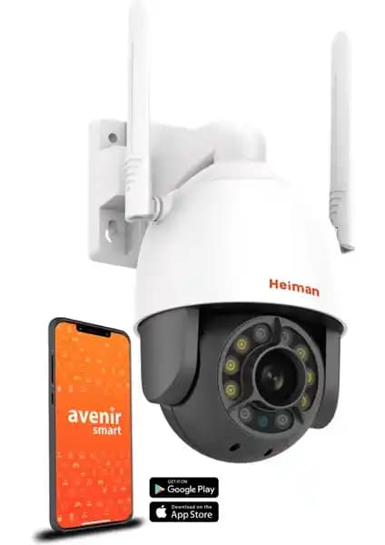 Heiman HM-600 3MP 360° Dönebilen Dış Ortam Güvenlik Kamerası Detaylı İnceleme