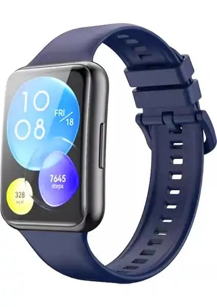 Huawei Watch Fit 2 İçin Lacivert Silikon Kordon Detaylı İnceleme ve Kullanıcı Yorumları