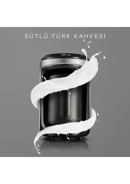 Karaca Hatır Hüps Sütlü Türk Kahve Makinesi Antrasit: Modern Tasarım ve Gelişmiş Özelliklerle Kahve Keyfi