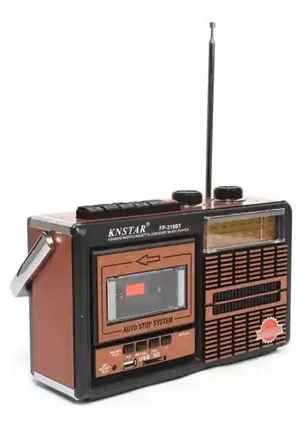 Knstar FP-319BT Nostaljik Bluetooth'lu Kaset Çalar Modern Teknolojinin Retro Dokunuşu