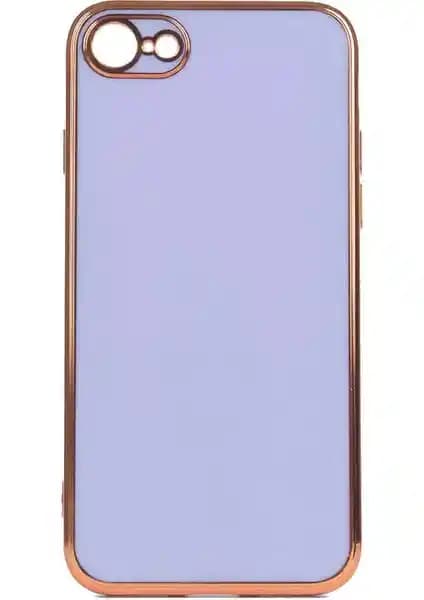Kvy iPhone 7 Parlak Kenarlı Bark Silikon Kılıfı: Estetik ve Koruma Bir Arada