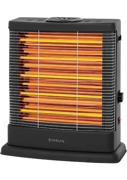 Minisan MS 2500 Maxi Buharlı Elektrikli Soba: Yüksek Performanslı ve Kullanışlı ısıtıcı