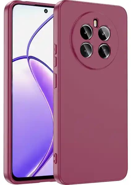 Realme 12 için şık ve dayanıklı kadifeli koruyucu telefon kılıfı detaylı analiz