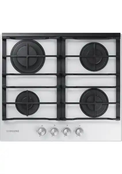 Samsung NA64M7100AW Beyaz Cam Ankastre Ocak: Modern ve Güvenli Mutfak Tasarımı