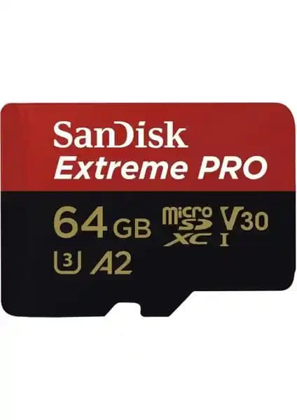 SanDisk 64GB Extreme Pro MicroSD Kartı: Yüksek Hız ve Güvenilirlik Özellikleri