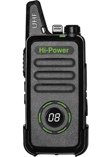 Teknoben Hi-Power Ekranlı Uzak Mesafe El Telsizi Profesyonel Kullanım İçin Güçlü Çözüm