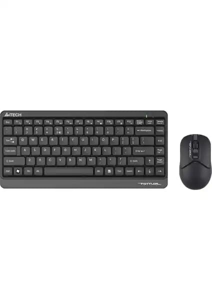 A4Tech FG1112 Kablosuz Mini Klavye ve Mouse Seti: Ofis ve Ev Kullanımı İçin Uygun