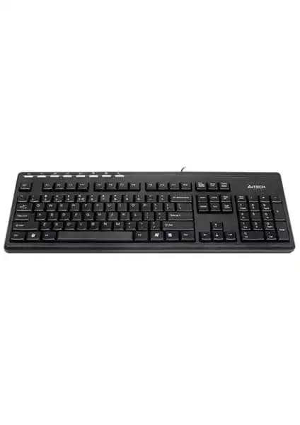 A4Tech KR-73 Q PS/2 Siyah Multimedya Klavye: Ergonomik ve Dayanıklı Ofis Kullanımı İçin