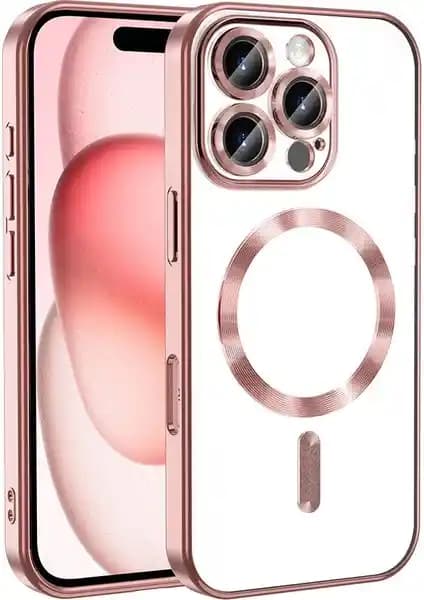 Apple iPhone 16 Pro Max için Şeffaf Silikon Kılıf Dayanıklı ve Estetik Tasarım