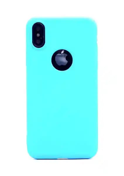 Apple iPhone X için Şık ve Koruyucu Mat Renkli Silikon Kılıf 75-90 karakter