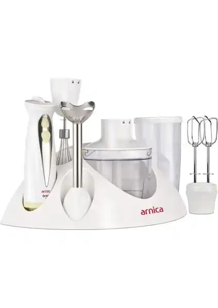 Arnica Orbital Mix El Blender Seti: Çok Fonksiyonlu Güçlü Mutfak Yardımcısı