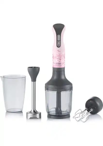 Arzum AR1087 Prostick 1500 El Blender Seti Kiraz Çiçeği Renk Seçeneğiyle Mutfakta Pratiklik ve Şıklık