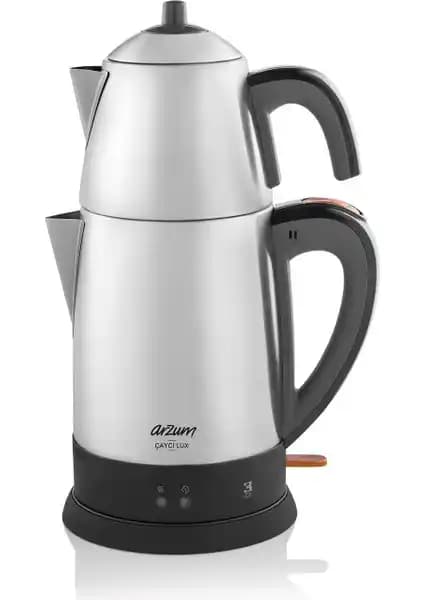 Arzum AR3051-INX Çaycı Lux: Modern Tasarım ve Yüksek Performanslı Çay Makinesi