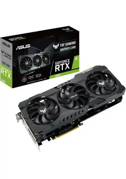 Asus GEFORCE TUF RTX 3060 12GB Ekran Kartı Yüksek Performans ve Dayanıklılık Sunar