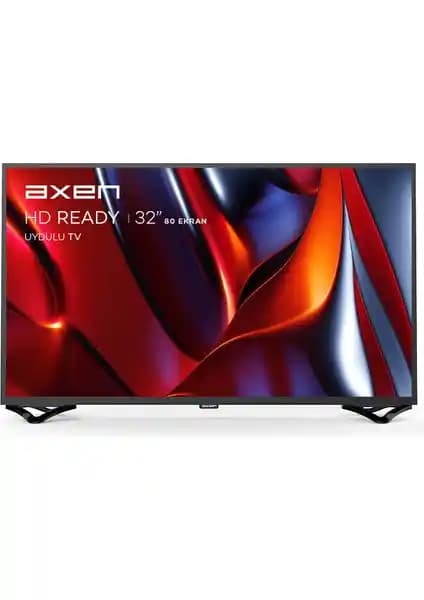 Axen AX32DAB04 32 İnç HD Ready LED TV: Ekonomik ve Çok Yönlü Kullanım İçin Uygun
