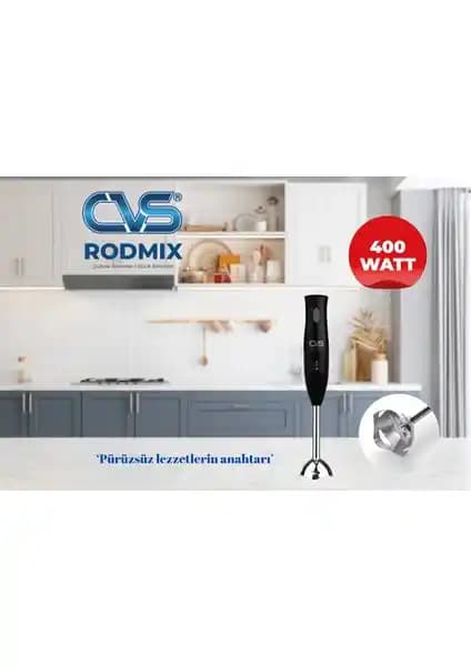 CVS DN 1251 Rodmix Çubuk Blender Güçlü Motor ve Pratik Kullanım Özellikleri