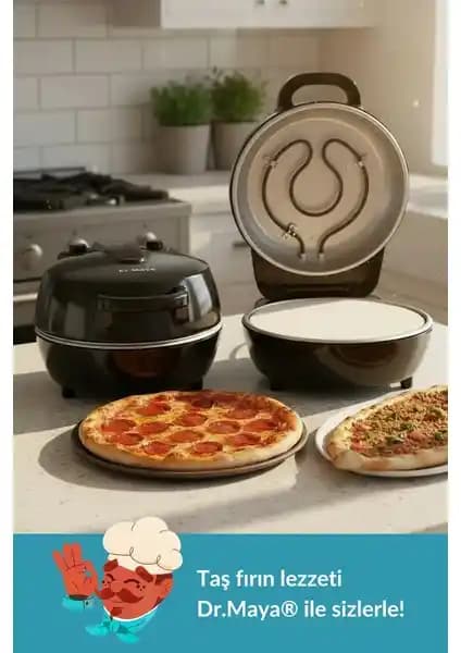 Dr.Maya Çok Amaçlı Taş Fırın: Evde Profesyonel Pişirme Deneyimi ve Çok Yönlü Kullanım